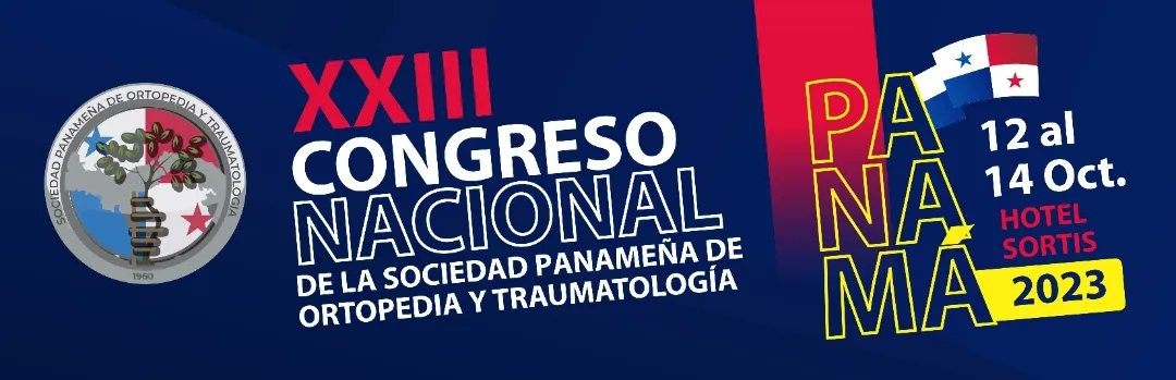 Afiche Congreso Ortopedia Panamá 2023